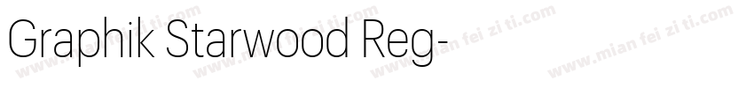 Graphik Starwood Reg字体转换